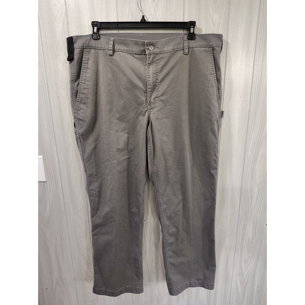Men's 40 Grit By Duluth Trading Size 42x30 Pants Gray Work Chore Casual